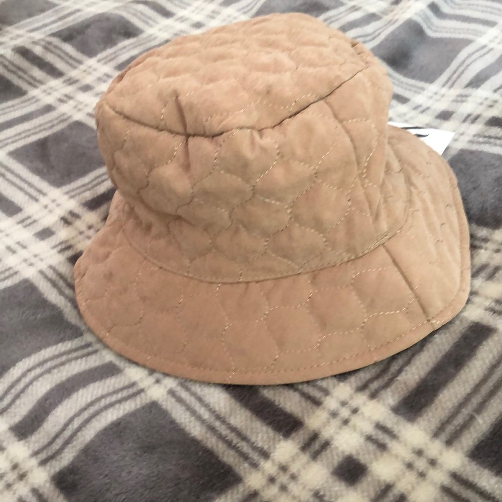 Fall hat Zara Kids for 10-14 years beige, quilted